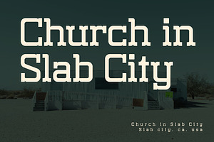 Nomaden Slab Stylish Slab Serif Font