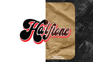 Halftone And Textures Brushes