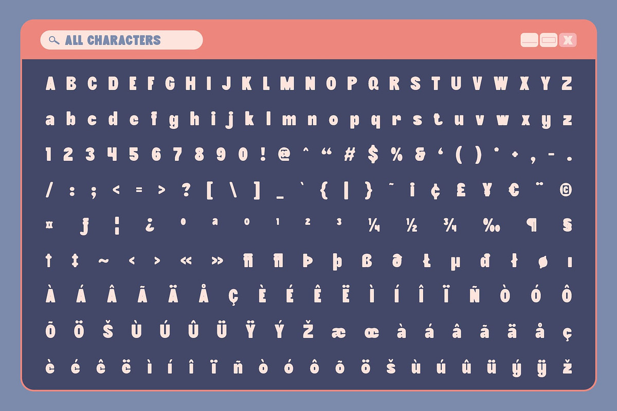 Gefarin Blur, a Sans Serif Font by Craft Supply Co. (Photo 8 of 8)