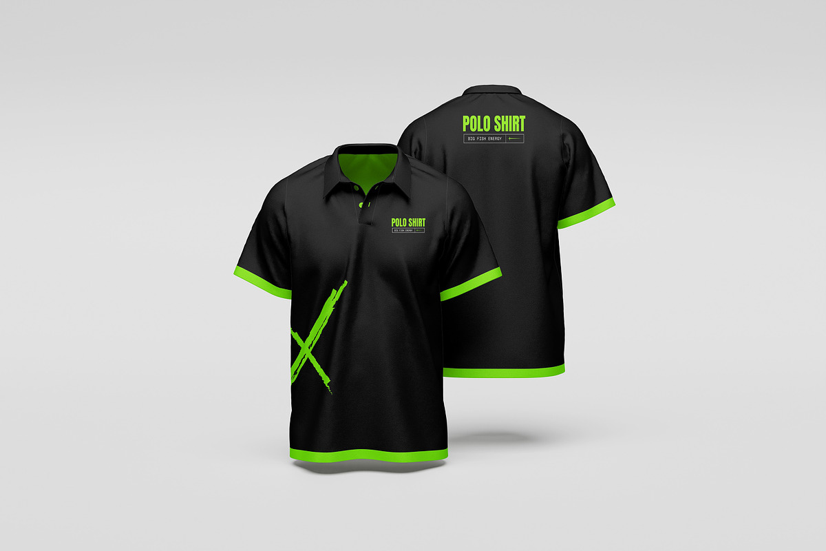 High Quality Polo Shirt Mockup, a Shirt Mockup by AKMAL STUDIO (Photo 5 of 5)