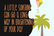 Mellow Sunshine Typeface, a Handwritten Font by Seemly Fonts (Thumbnail 2 of 5)
