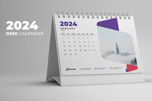Desk Calendar 2024
