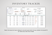 Business Inventory Tracker Template, a Templates & Theme by BRANDcontent (Thumbnail 3 of 8)