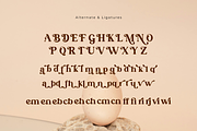 Dellaris, a Serif Font by Zafiratype (Thumbnail 12 of 13)