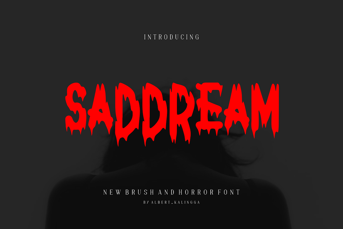Saddream Font, a Blackletter Font by albert_kalingga (Photo 1 of 5)