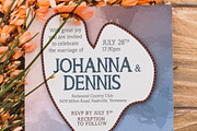Wedding Watercolor Invitation 6 Var, an Invitation Template by Elegrad Design Agency (Thumbnail 1 of 12)