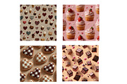 Sweet Valentine Digital Paper, an Illustration by Designworld (Thumbnail 4 of 4)
