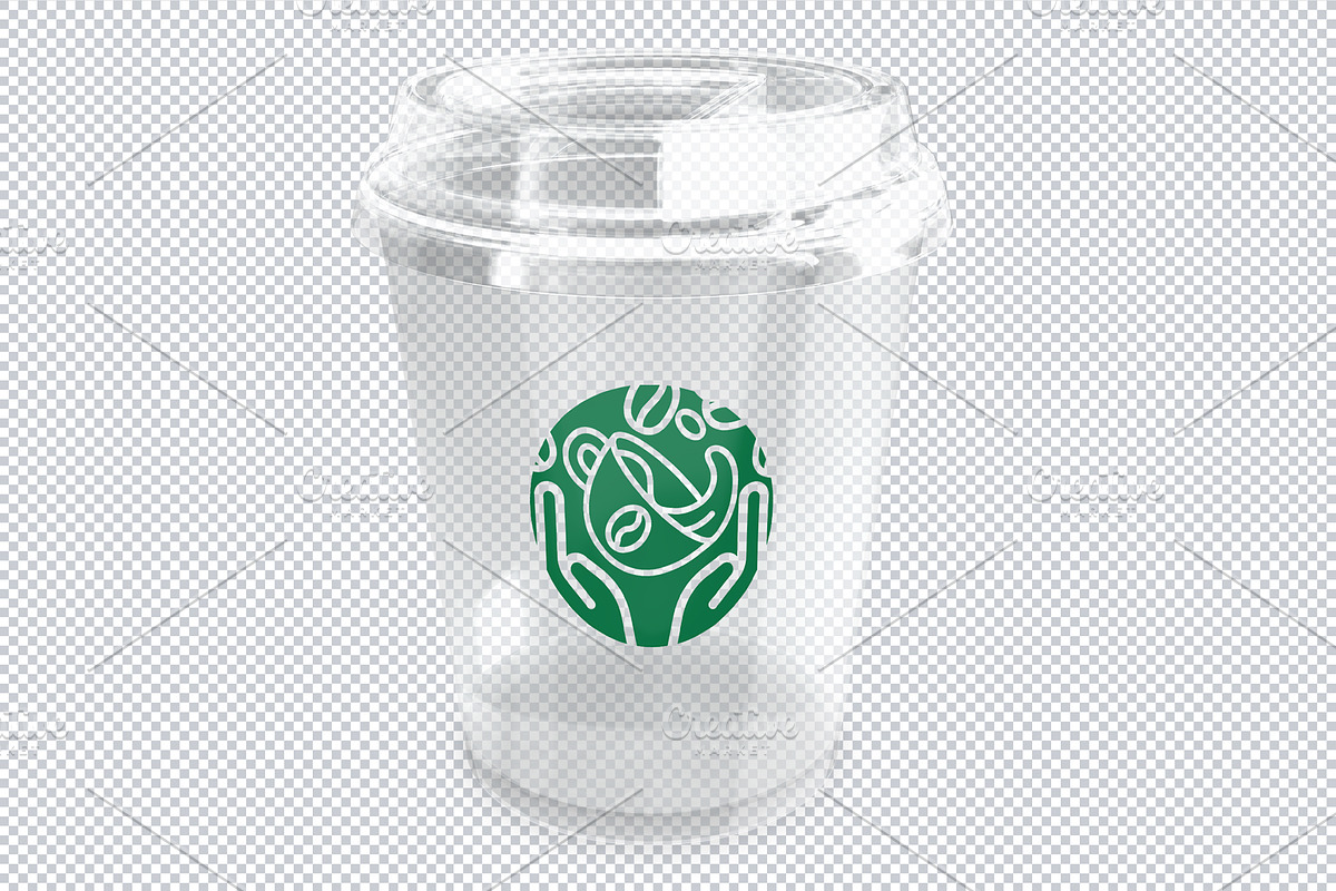 Clear Coffee Cup Mockup, a Cups & Container Mockup by Mock 9 (Photo 3 of 3)