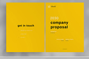 Yellow Company Proposal Brochure, a Brochure Template by Boris Cupac (Thumbnail 2 of 7)