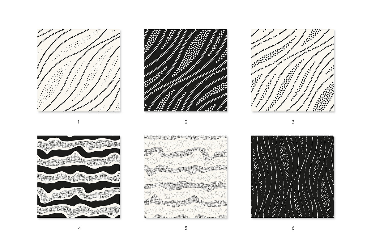 Grain Seamless Pattern Set, a Pattern Graphic by Curly_Pat (Photo 2 of 6)