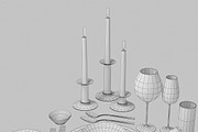 Tableware 04, an Object 3D Model by 3dcruz (Thumbnail 4 of 9)