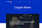 CryptoRoyal - Cryptocurrency Theme, a WordPress Template by FantasyThemes (Thumbnail 5 of 6)