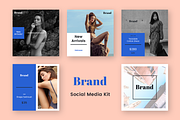Brand Social Media Kit, a Social Media Template by uispot (Thumbnail 3 of 4)
