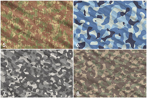 20 Camouflage Backgrounds Textures