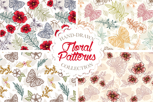 Floral patterns set
