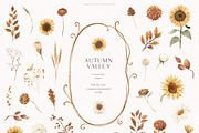 Autumn Valley Collection, a Seasonal Illustration by PeDe Designs (Thumbnail 11 of 34)