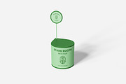 Stand Booth Mockup, a Product Mockup by bimockup (Thumbnail 3 of 6)
