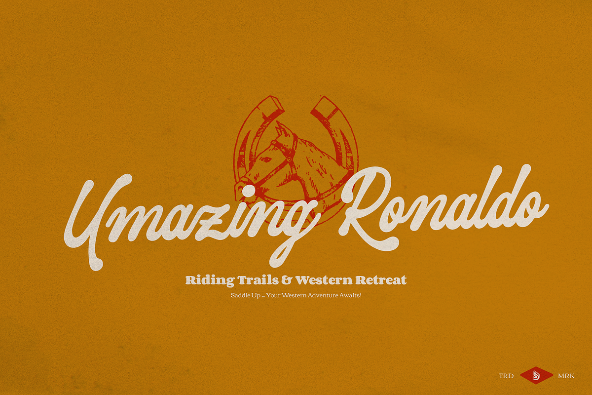 Replica Village Vintage Script Font, a Font by Denustudios (Photo 5 of 12)