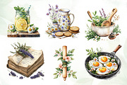 Spring Cooking Sublimation Clipart, an Icon by CreationArt (Thumbnail 4 of 6)