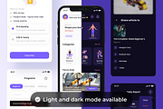 WORKA - Work Out App UI Kits, an App Template by CreativeUI (Thumbnail 7 of 8)