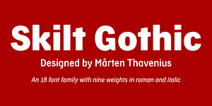 Skilt Gothic