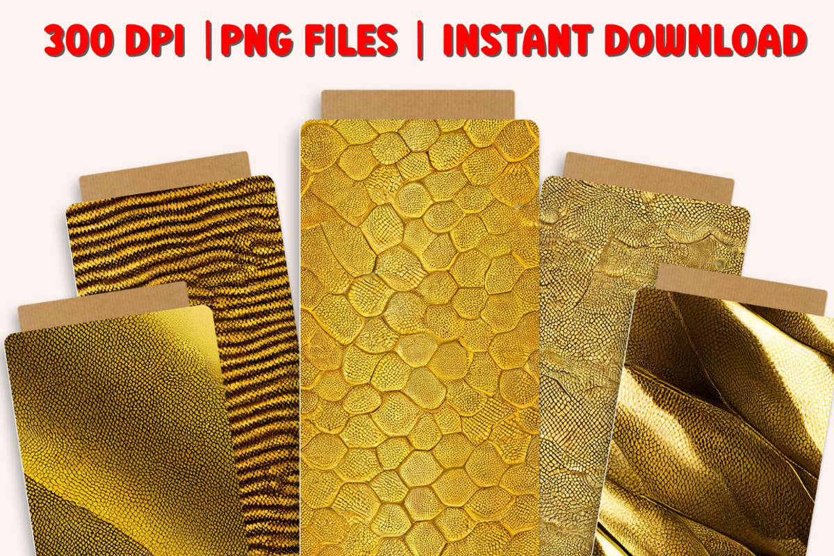 Gold Snake Skin Seamless, a Pattern Graphic by PrintablesByFranklyn (Photo 8 of 10)