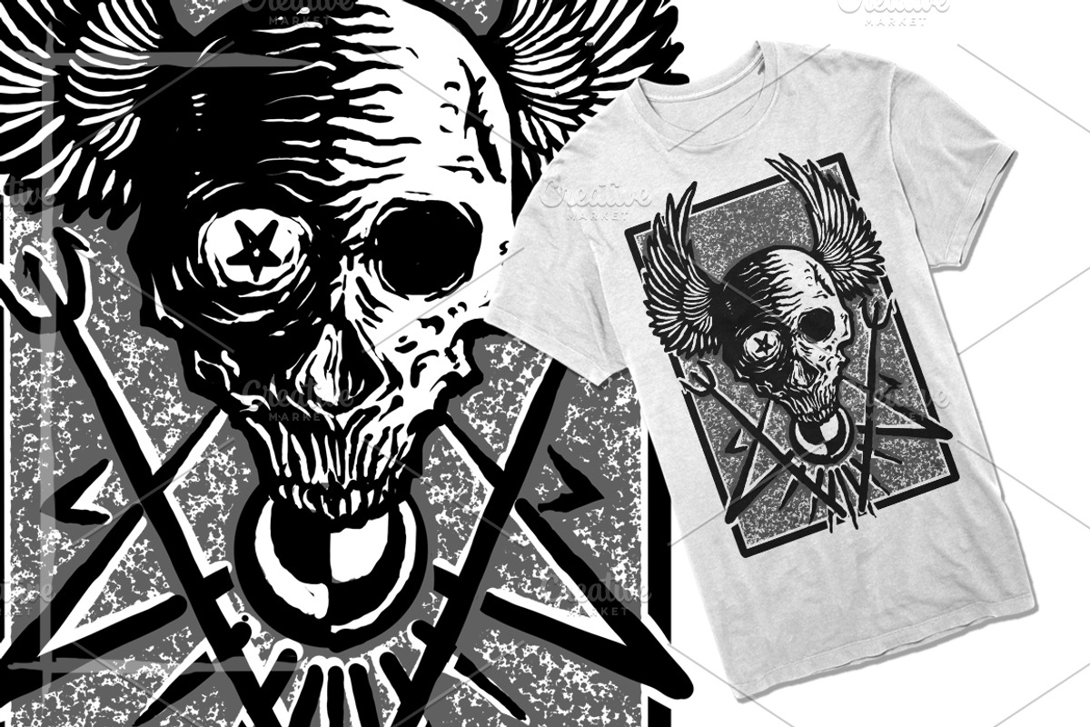 Gothic Art for Apparel & Merch, an Object Illustration by Design by sebrodbrick (Photo 11 of 14)