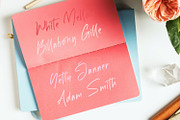 White Mellow - Handwritten Font, a Script Font by StringLabs (Thumbnail 2 of 11)