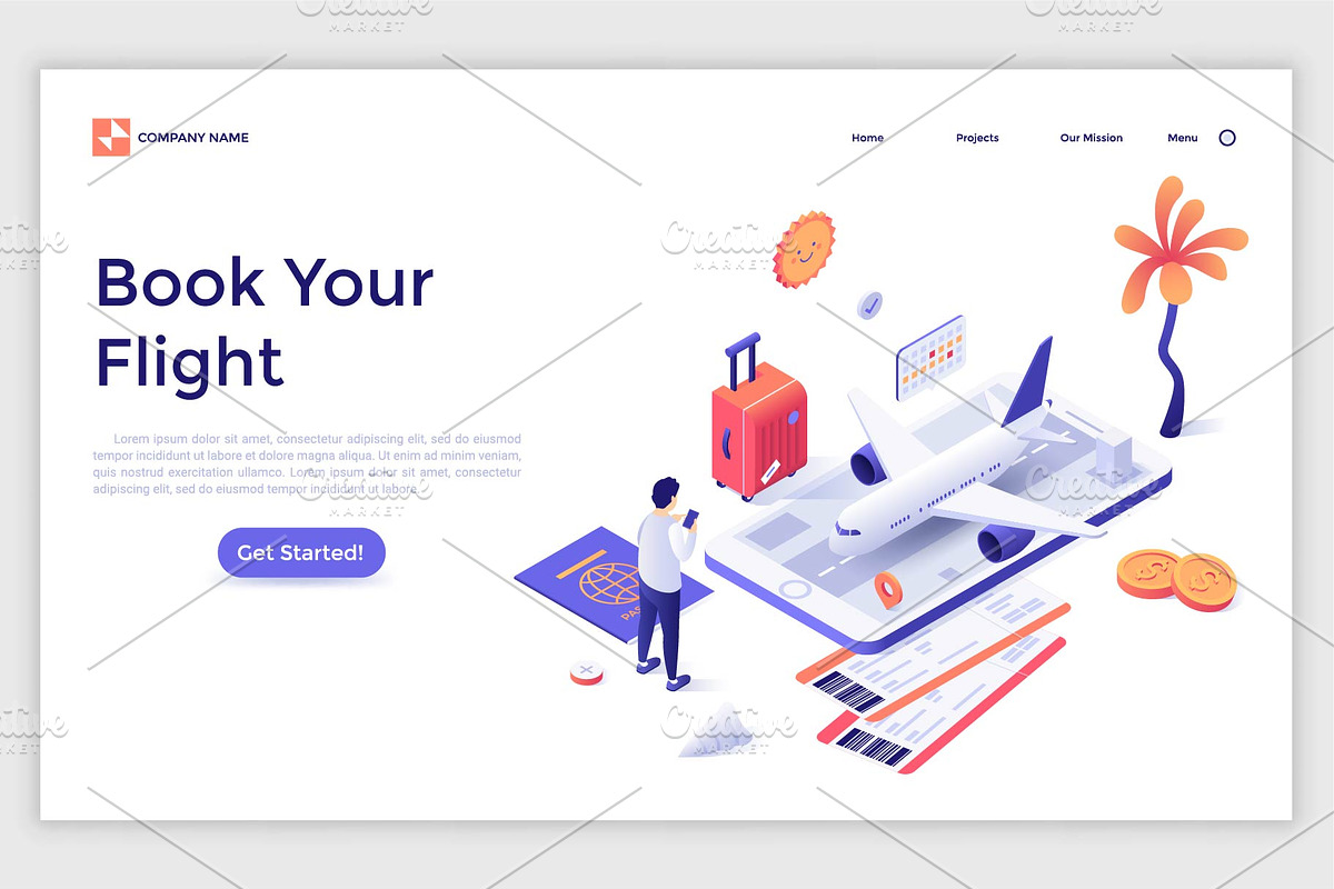 Isometric Solutions Mini. Part 4, a Templates & Theme by Andrew Kras Design (Photo 8 of 19)