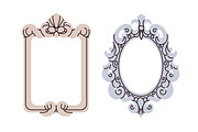 Vintage picture frames, borders set, an Object Illustration by Good Studio (Thumbnail 5 of 16)