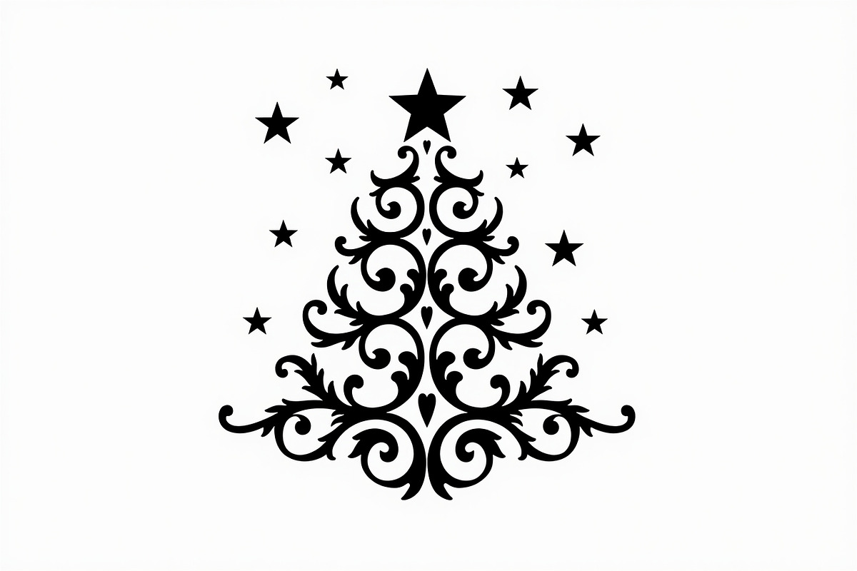 Christmas Laser Cut Ornament Bundle, a Graphic by musafir_fashion (Photo 3 of 14)
