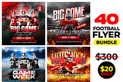 40 Football Game Day Flyer Template, a Flyer Template by Artonix (Thumbnail 4 of 6)
