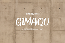Gimaqu - Elegant Luxury Serif Font f