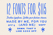 Type Volume One, a Handwritten Font by Taylor Penton (Thumbnail 1 of 5)