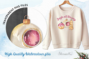 Christmas Decorations Watercolour, an Object Illustration by Bloomella (Thumbnail 5 of 6)