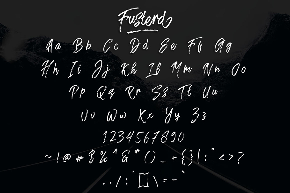 Fuster Brush, a Script Font by Eltypesstudio (Photo 6 of 12)