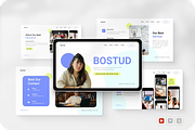 Education Presentation PowerPoint, a Presentation Template by Annora Studio (Thumbnail 1 of 5)