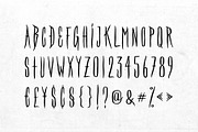 Big Duck - gothic condensed font, a Blackletter Font by doffdog (Thumbnail 2 of 7)