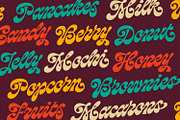 Loopin Script Font, a Script Font by Letteralle Studios (Thumbnail 2 of 12)