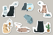 Cats Illustration, an Illustration by OrcaJs (Thumbnail 2 of 2)