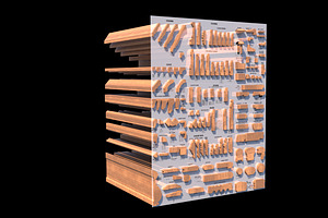 Molding Kitbash V1 - 128 Profile Set