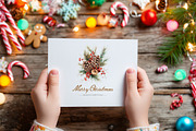 Cozy Christmas Clipart, a Seasonal Illustration by Housui Patterns (Thumbnail 10 of 14)
