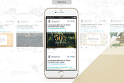 CANVA & PPT | Golden Social Media, a Social Media Template by Marigold Studios (Thumbnail 7 of 12)