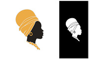 Exotic African Woman Logo, a Branding & Logo Template by Atlantis X Nurman Arbai (Thumbnail 1 of 2)