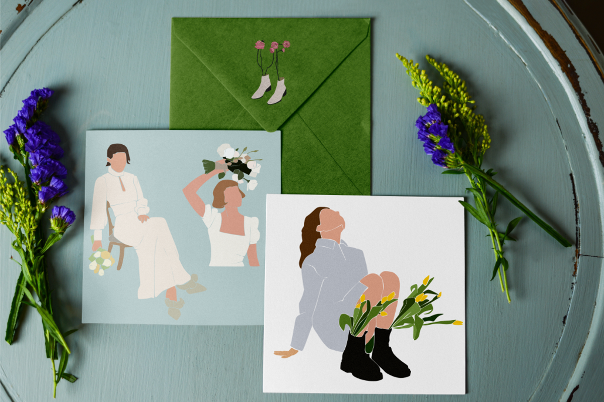 Spring set, vector illustrations, an Illustration by Yana_mide (Photo 10 of 11)