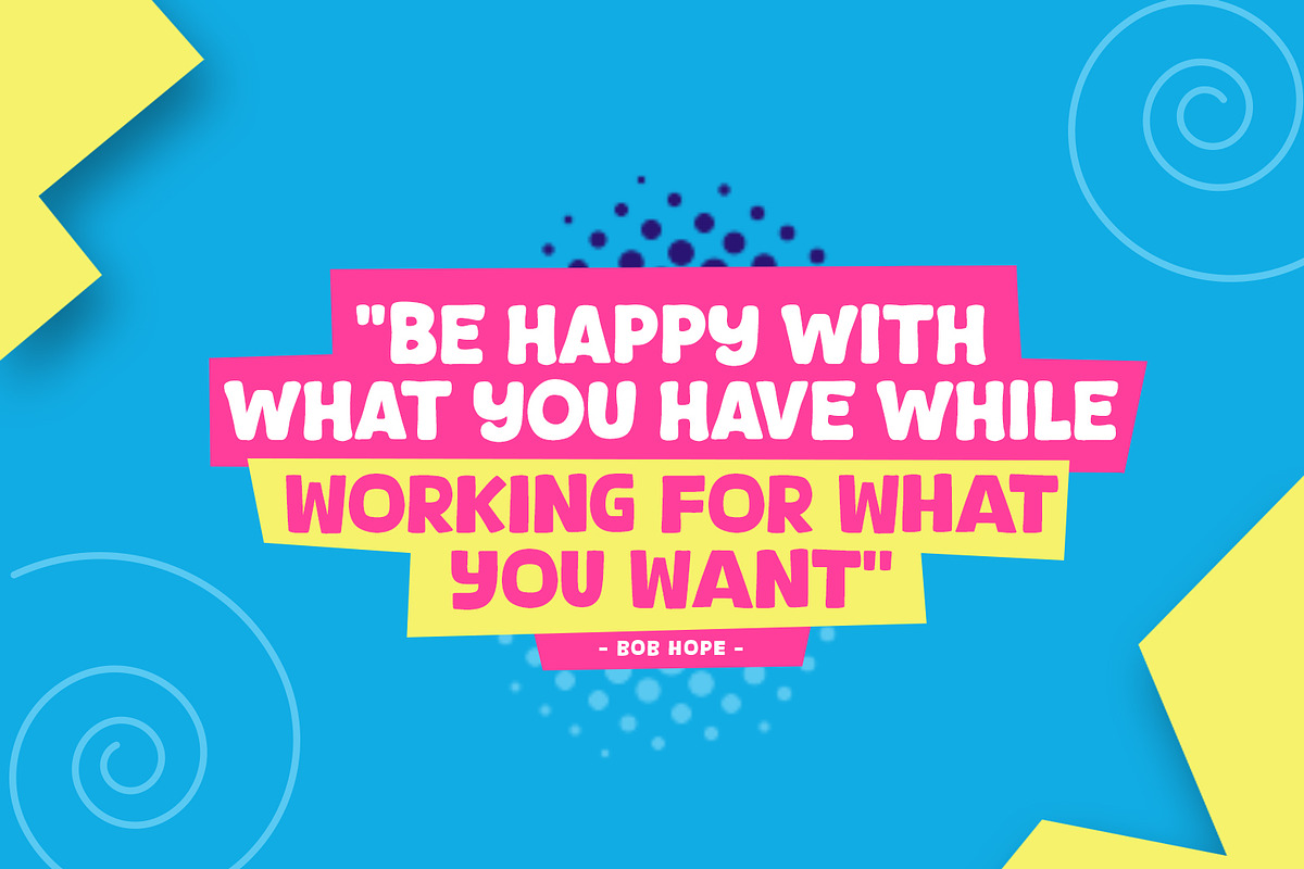 Pop Sweet, a Font by khurasan (Photo 2 of 4)