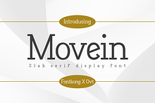 Movein - Slab Serif Display Font