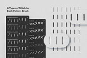 Stitch & Fabric Procreate Brushes, a Brush Add-On by Creative Veila (Thumbnail 4 of 10)
