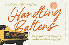 Handling Baltens Modern Handbrush