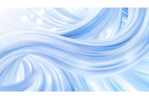 Smooth flowing light blue abstract, an Abstract Photo by Lermont51